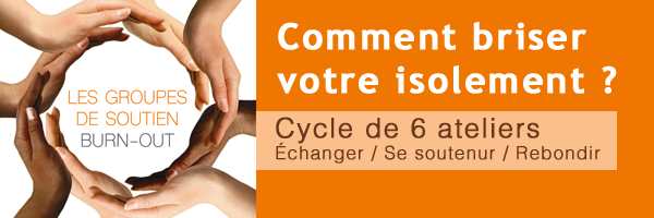 Les groupes de soutien Burn-Out